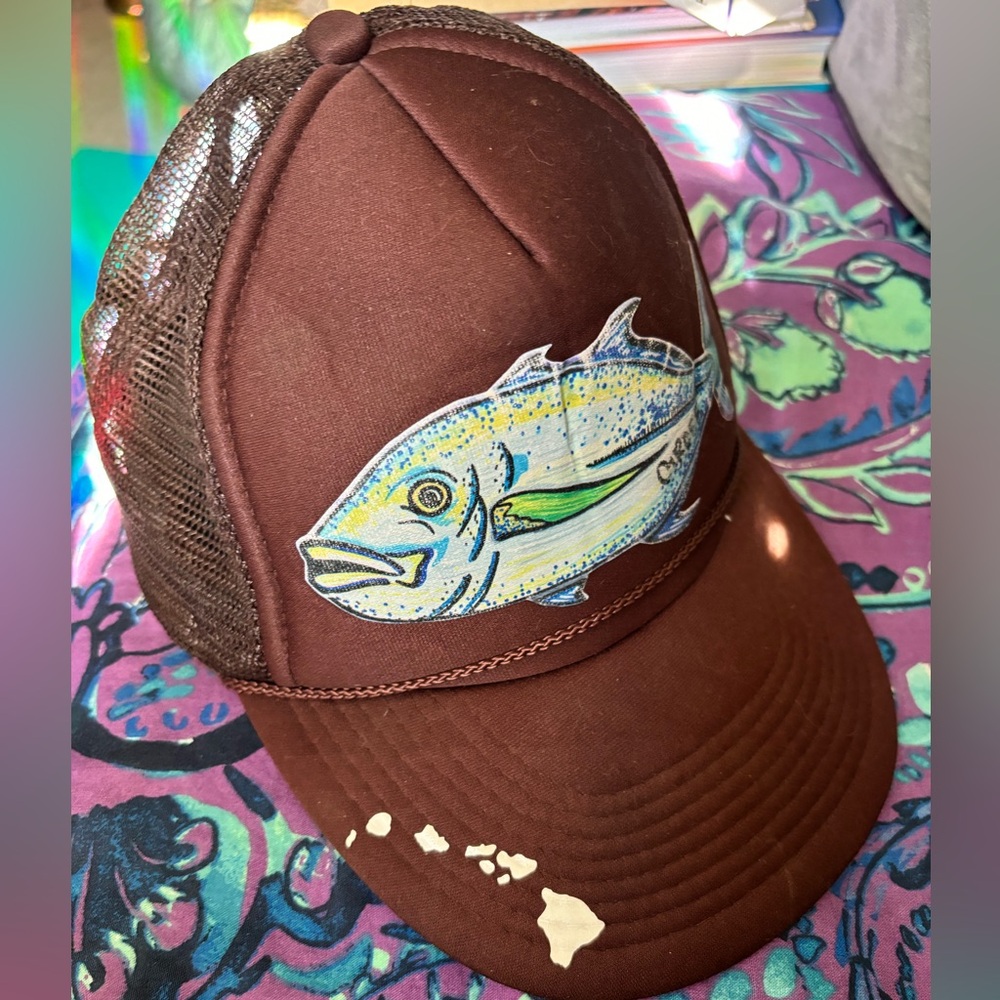 Vintage Fishing Baseball Cap